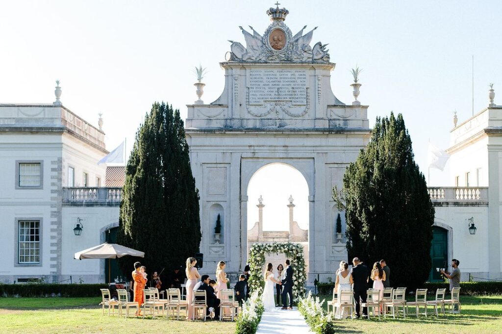 Cerimônia de casamento organizada pela Karla Guedes