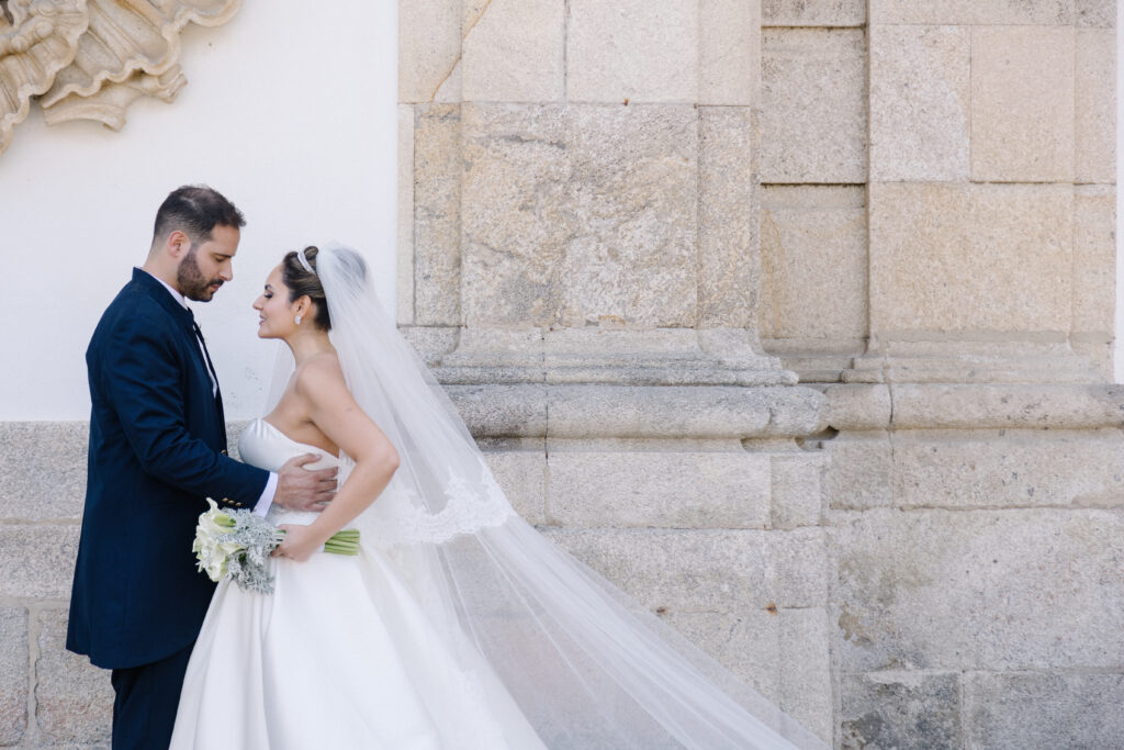 Noivos em fotos pós casamento